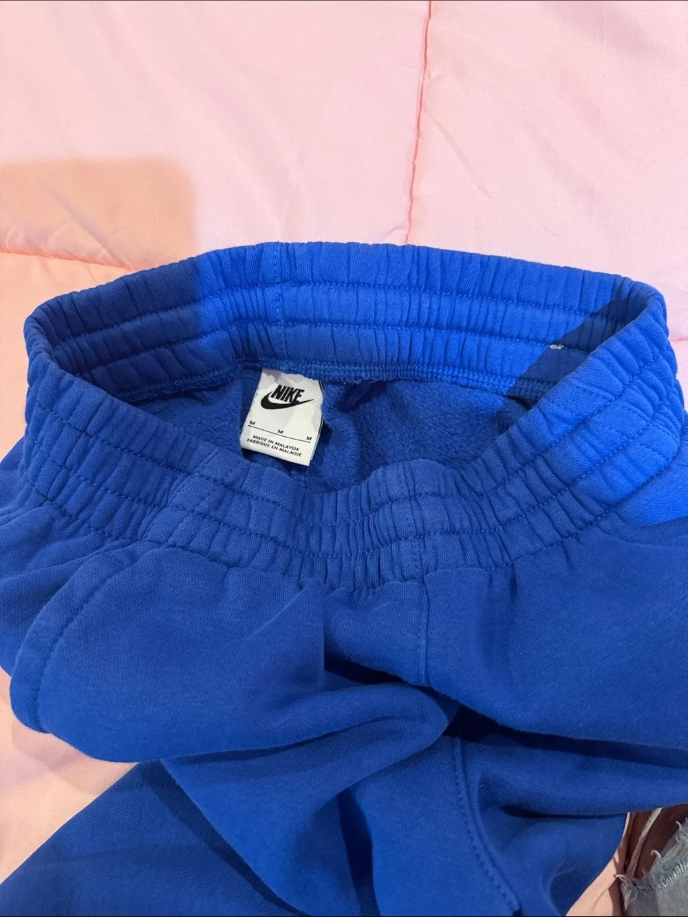 Nike Royal Blue Kids Fleece Joggers